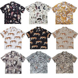 2022ss Tiger Printing WACKO MARIA Hawaii Shirts Men Women High Quality T-Shirt WACKO MARIA Shirts Top Tees